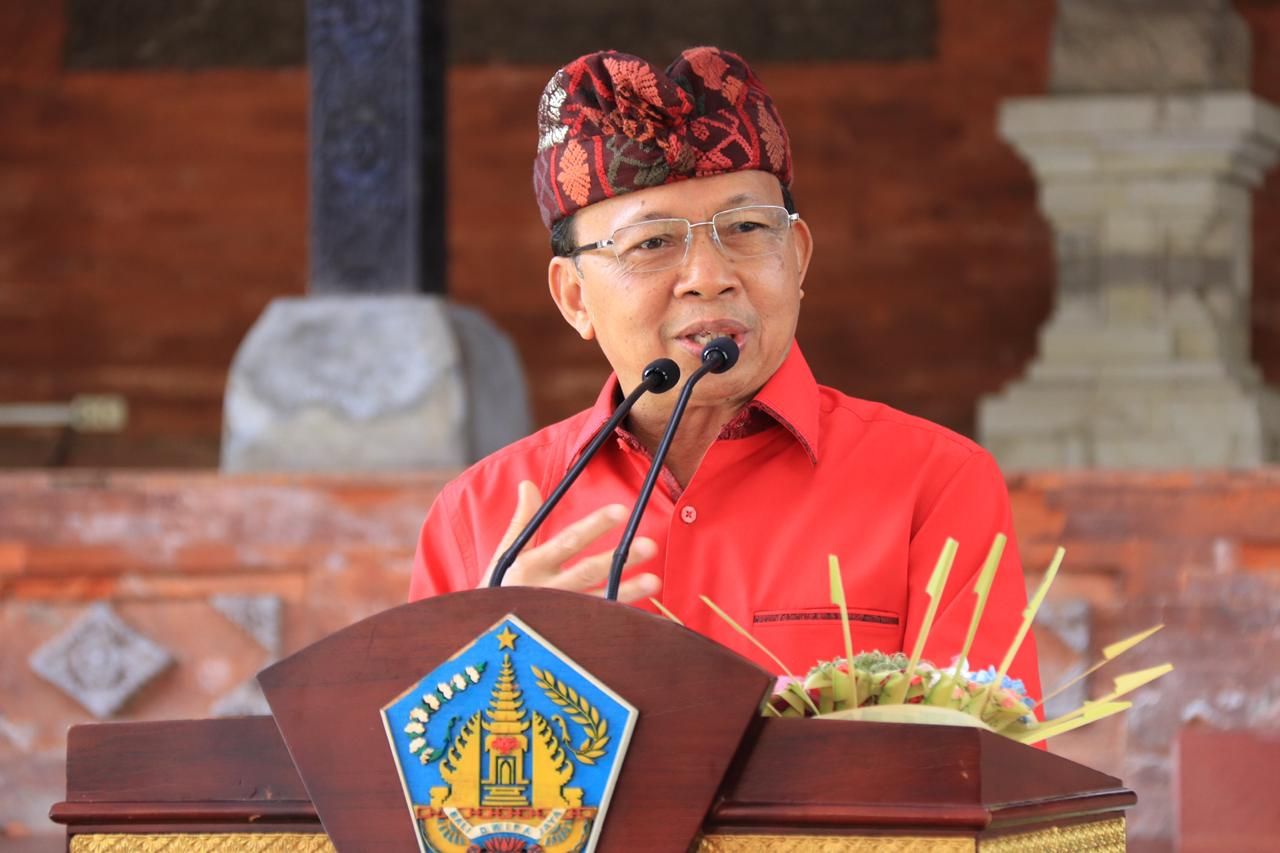 podiumnews.com-Gubernur Koster Luncurkan Perda Penguatan dan Pemajuan Kebudayaan Bali